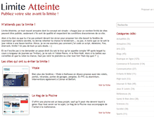 Tablet Screenshot of limite-atteinte.com